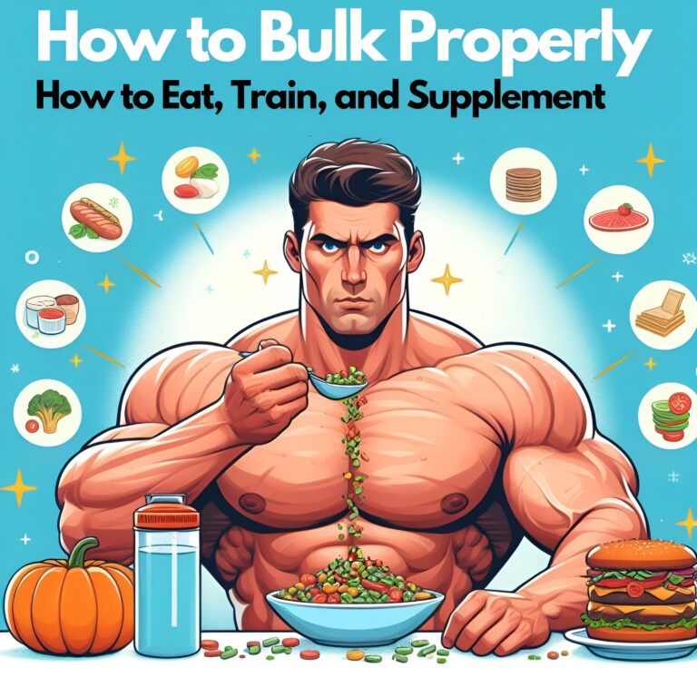 How to Bulk Properly: How to Eat, Train, and Supplement