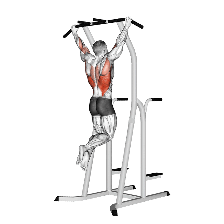 wide back workout include wide pullups 